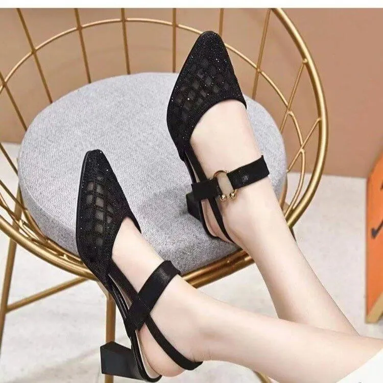 Women's Pointed-toe Ankle Strap Rhinestone Sandals-Buy 2 Free Shipping